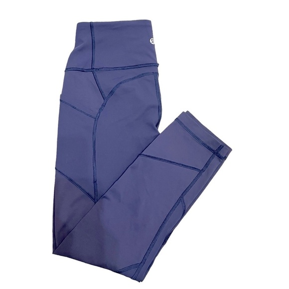 lululemon athletica Pants - Lululemon All the right‎ places crop Navy size 8